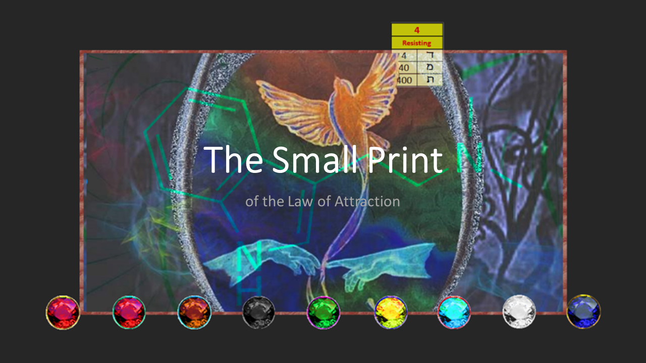 The Small Print of the Law of Attraction (TSP)