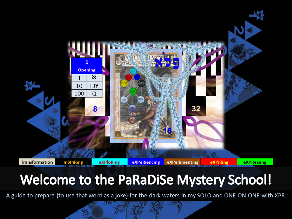 Welcome to our Mystery School!